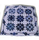 Blue Star Flowers Quilt